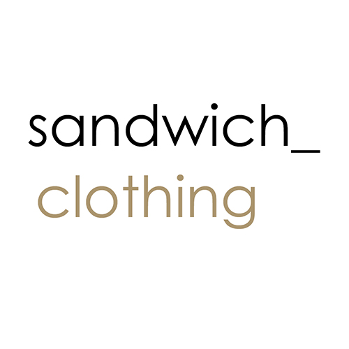 sandwich_clothing: blue print jersey dress