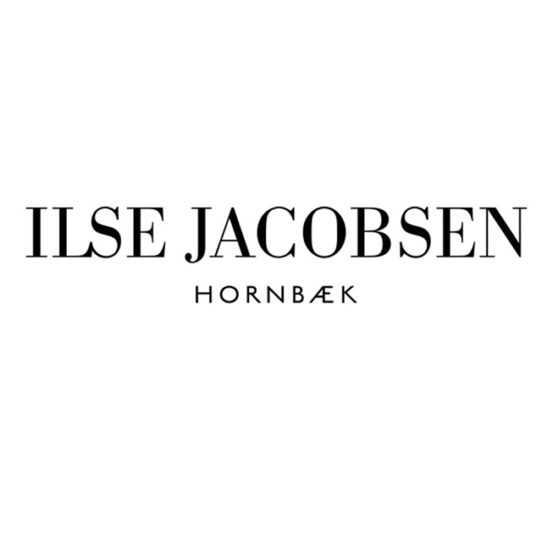 Ilse Jacobsen: cream and green with a touch of blue dress