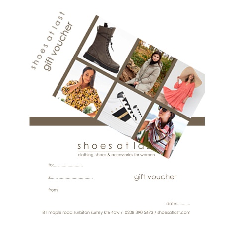 shoes at last: Gift Voucher