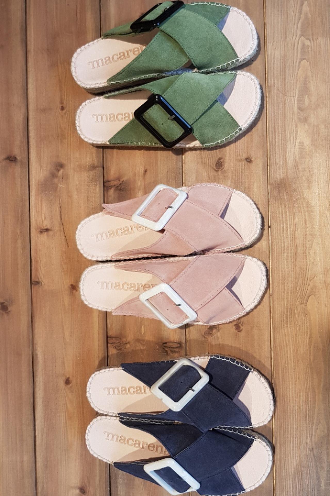 Espadrille slider sales