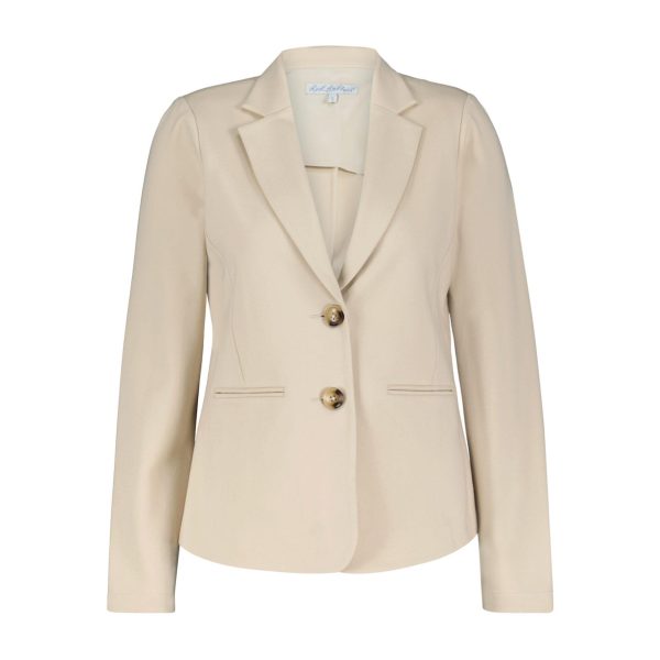 Red Button: cream jersey blazer