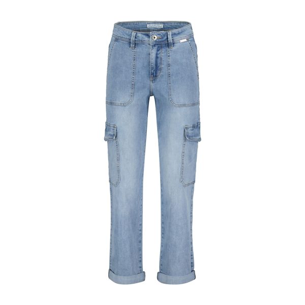 Red Button: denim cargo jeans