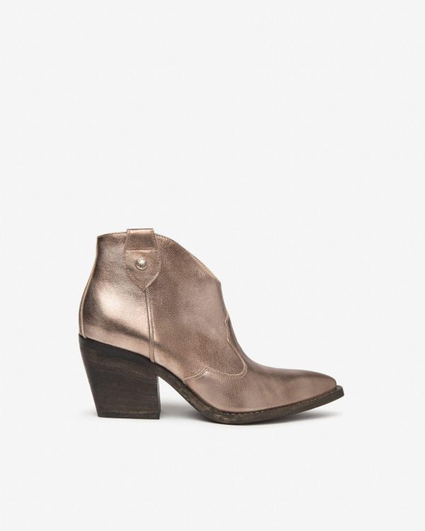 NeroGiardini: bronze leather ankle boot £75