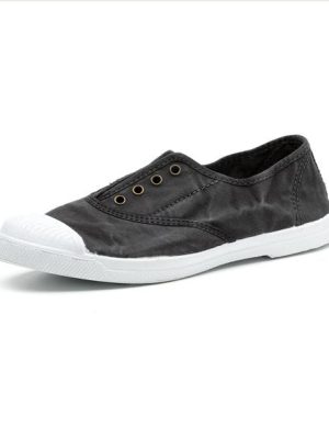 Natural World: charcoal organic cotton pump