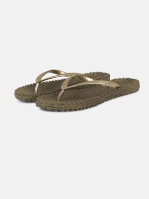 Ilse Jacobsen: dark taupe flip-flops
