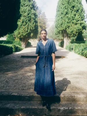 Mos Mosh: soft denim midi dress