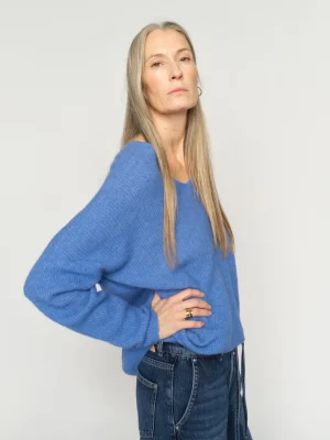 Mos Mosh: soft blue wool mix sweater