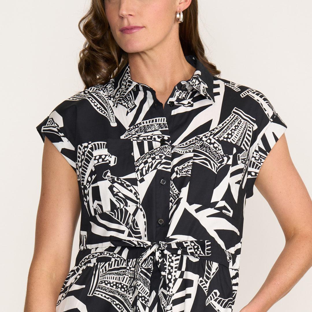 Foil: peach print midi dress Foil: peach print midi dress