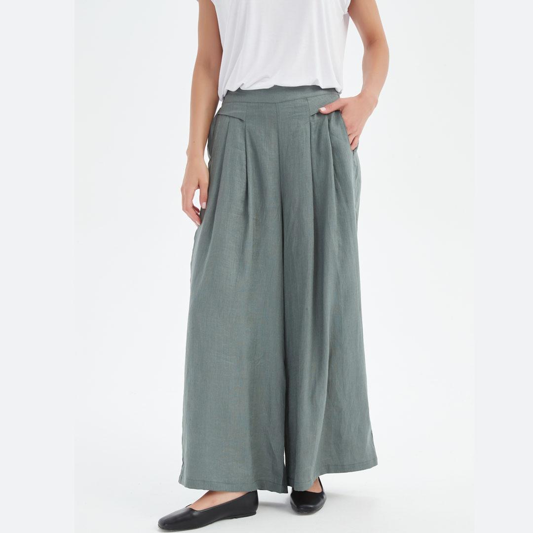 Tirelli: grey wide leg palazzo Tirelli: grey wide leg palazzo