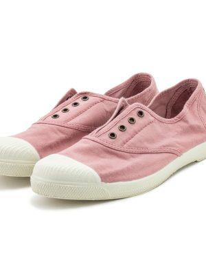 Natural World: rosa organic cotton pump