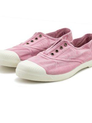 Natural World: rosa organic cotton pump